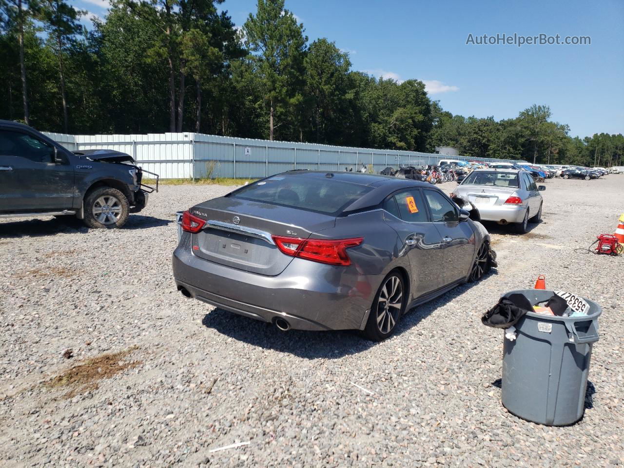 2017 Nissan Maxima 3.5s Gray vin: 1N4AA6AP9HC363039