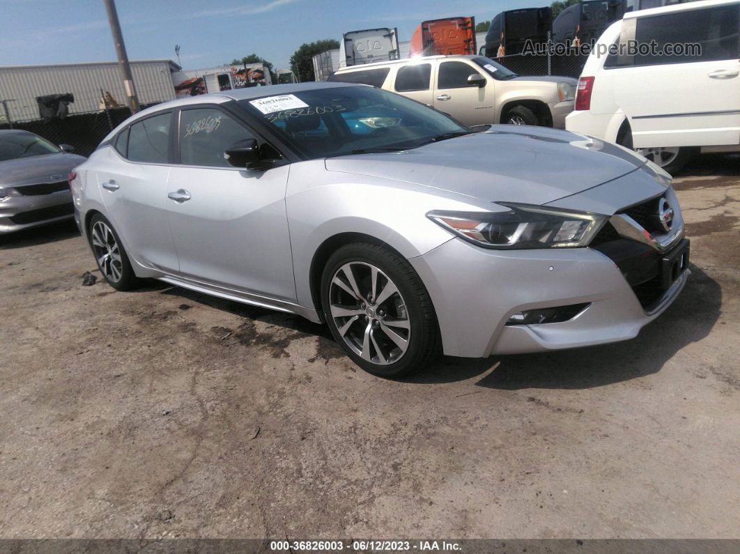 2017 Nissan Maxima Sv/s/sl/sr/platinum Серебряный vin: 1N4AA6AP9HC378432