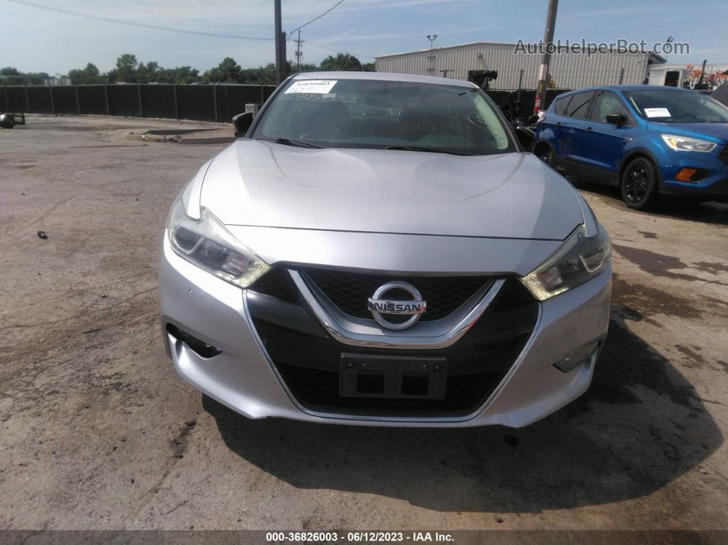 2017 Nissan Maxima Sv/s/sl/sr/platinum Серебряный vin: 1N4AA6AP9HC378432