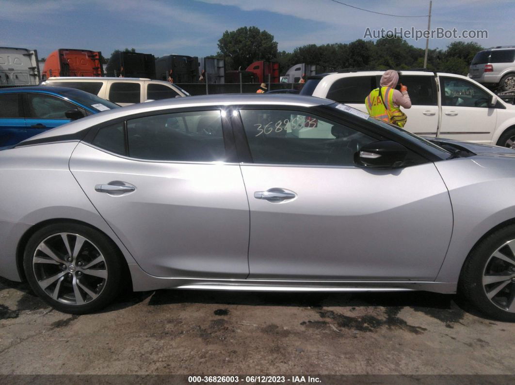 2017 Nissan Maxima Sv/s/sl/sr/platinum Silver vin: 1N4AA6AP9HC378432