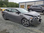 2017 Nissan Maxima 3.5s Серый vin: 1N4AA6AP9HC387860