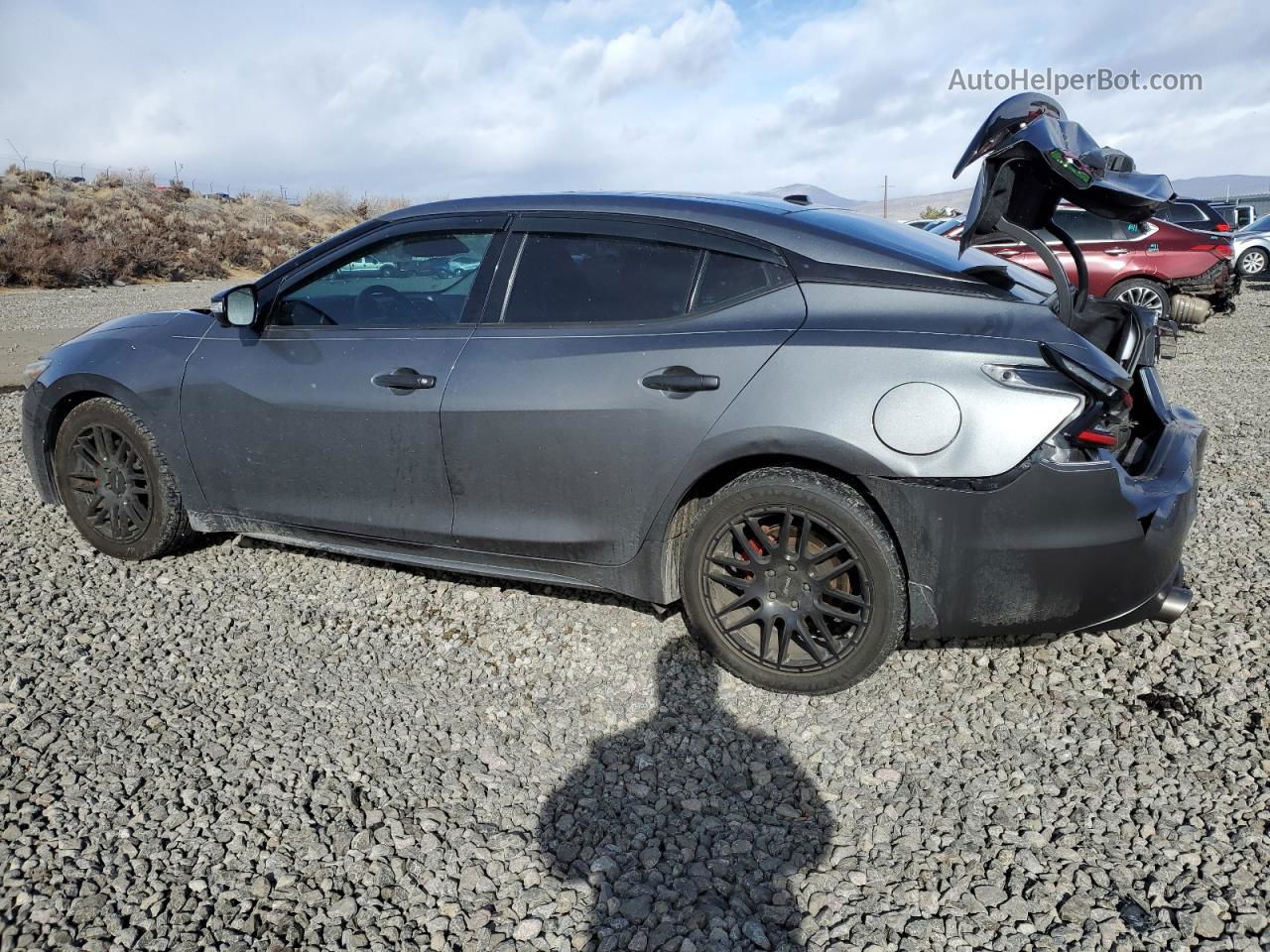 2017 Nissan Maxima 3.5s Charcoal vin: 1N4AA6AP9HC392072