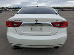 2017 Nissan Maxima 3.5s White vin: 1N4AA6AP9HC408982