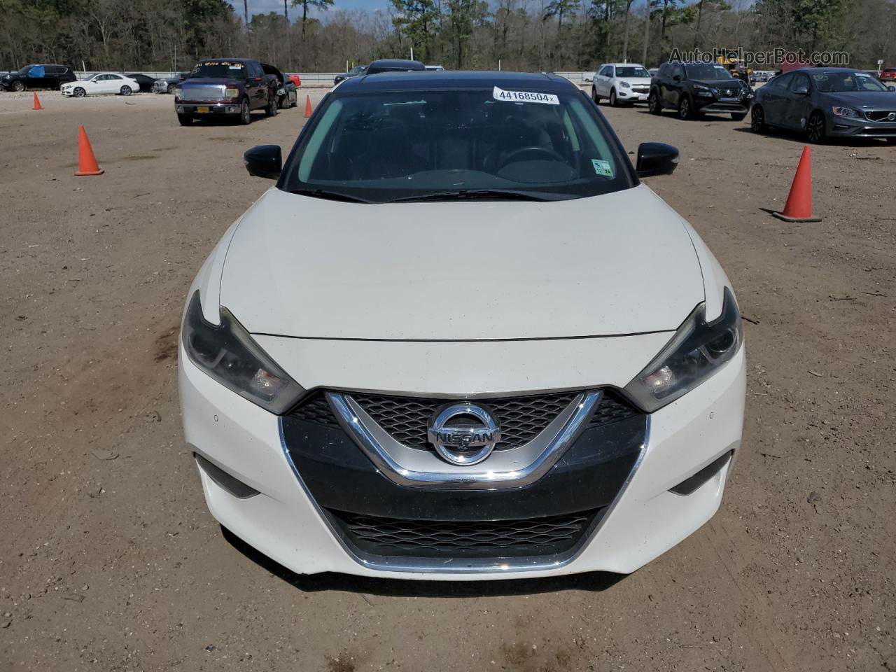 2017 Nissan Maxima 3.5s Белый vin: 1N4AA6AP9HC415415