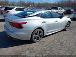 2017 Nissan Maxima 3.5 S Silver vin: 1N4AA6AP9HC424910