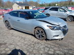 2017 Nissan Maxima 3.5 S Серебряный vin: 1N4AA6AP9HC424910