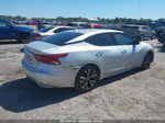 2017 Nissan Maxima 3.5 Sv Серебряный vin: 1N4AA6AP9HC427354