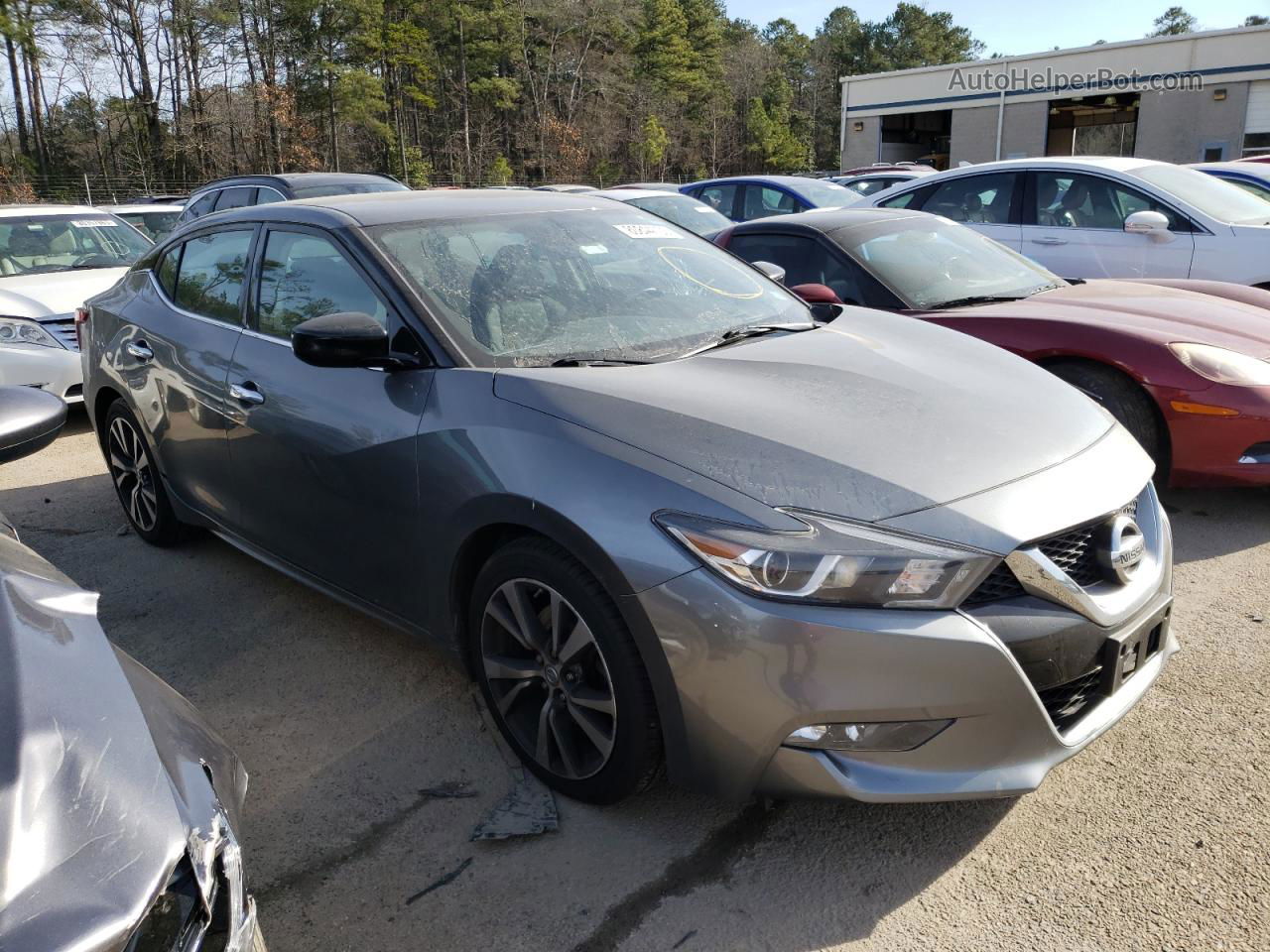 2017 Nissan Maxima 3.5s Gray vin: 1N4AA6AP9HC430917