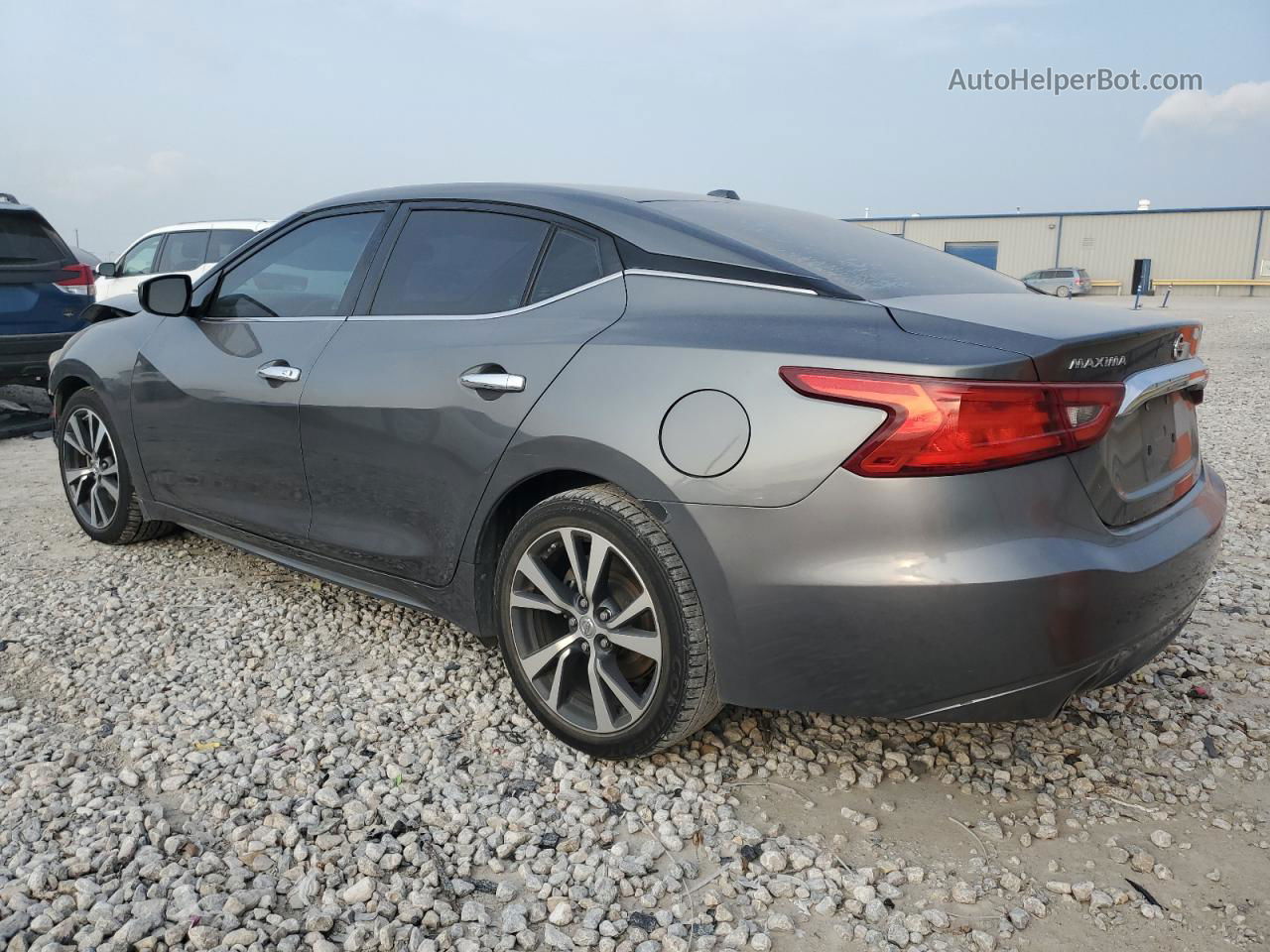 2017 Nissan Maxima 3.5s Серый vin: 1N4AA6AP9HC436958