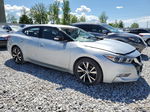 2017 Nissan Maxima 3.5s Серебряный vin: 1N4AA6AP9HC444784