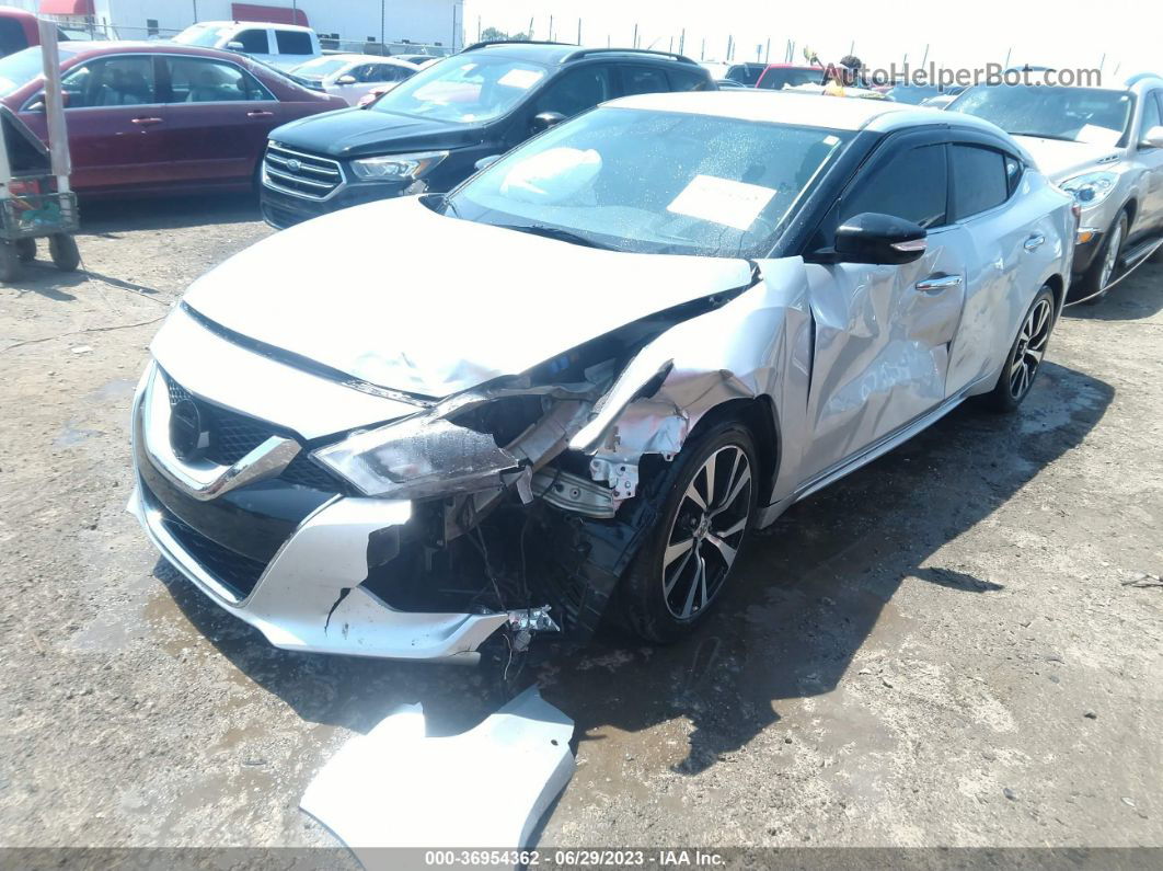 2017 Nissan Maxima Sv Серый vin: 1N4AA6AP9HC445742