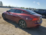 2017 Nissan Maxima 3.5s Темно-бордовый vin: 1N4AA6AP9HC446826