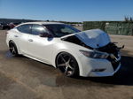 2017 Nissan Maxima 3.5s Белый vin: 1N4AA6AP9HC457714