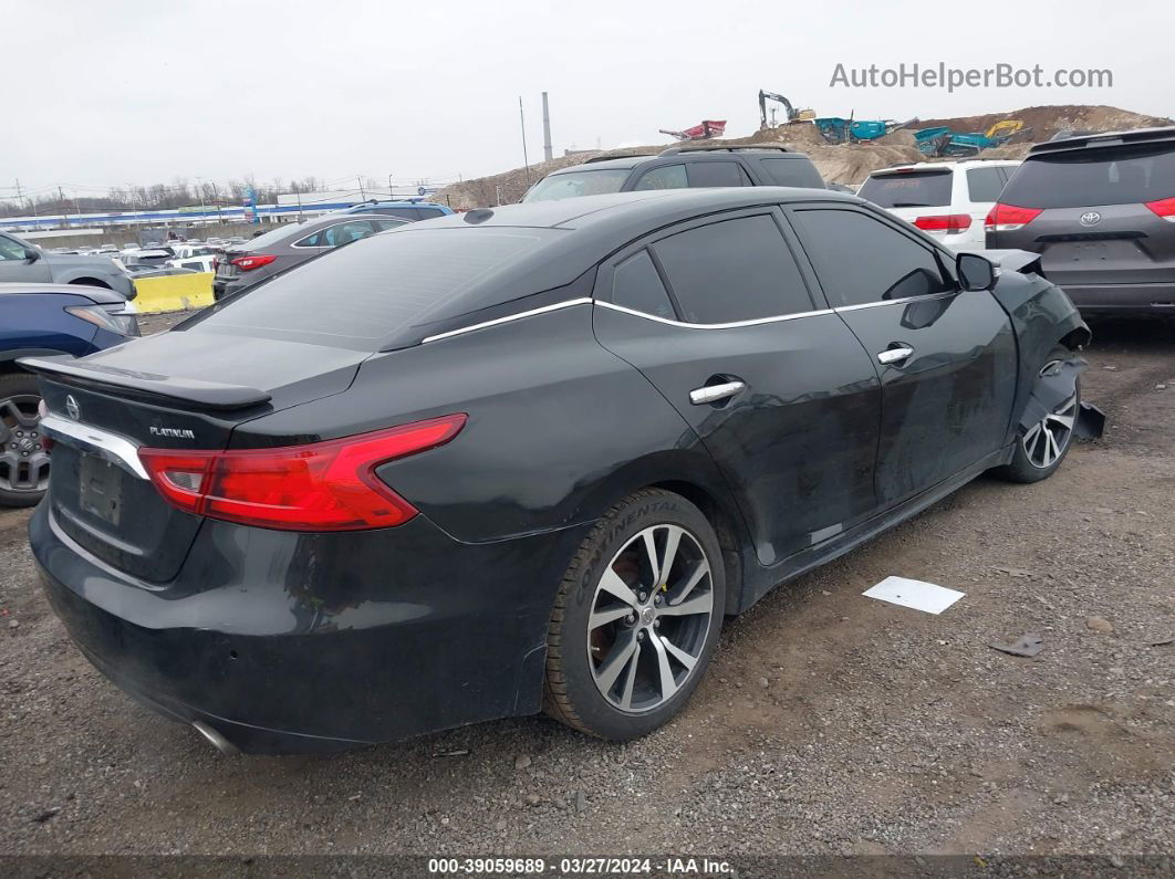 2018 Nissan Maxima 3.5 Platinum Black vin: 1N4AA6AP9JC370756