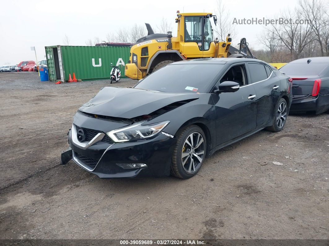 2018 Nissan Maxima 3.5 Platinum Black vin: 1N4AA6AP9JC370756