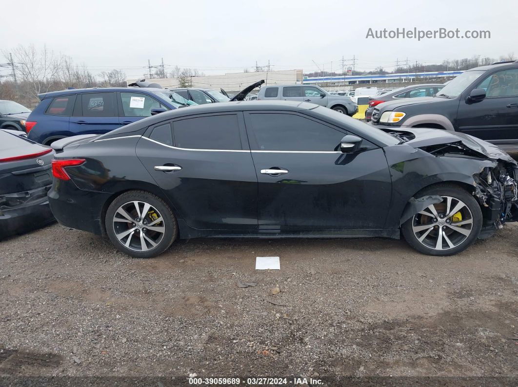 2018 Nissan Maxima 3.5 Platinum Black vin: 1N4AA6AP9JC370756