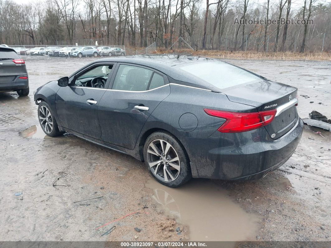 2016 Nissan Maxima 3.5 Sl Gray vin: 1N4AA6APXGC406592