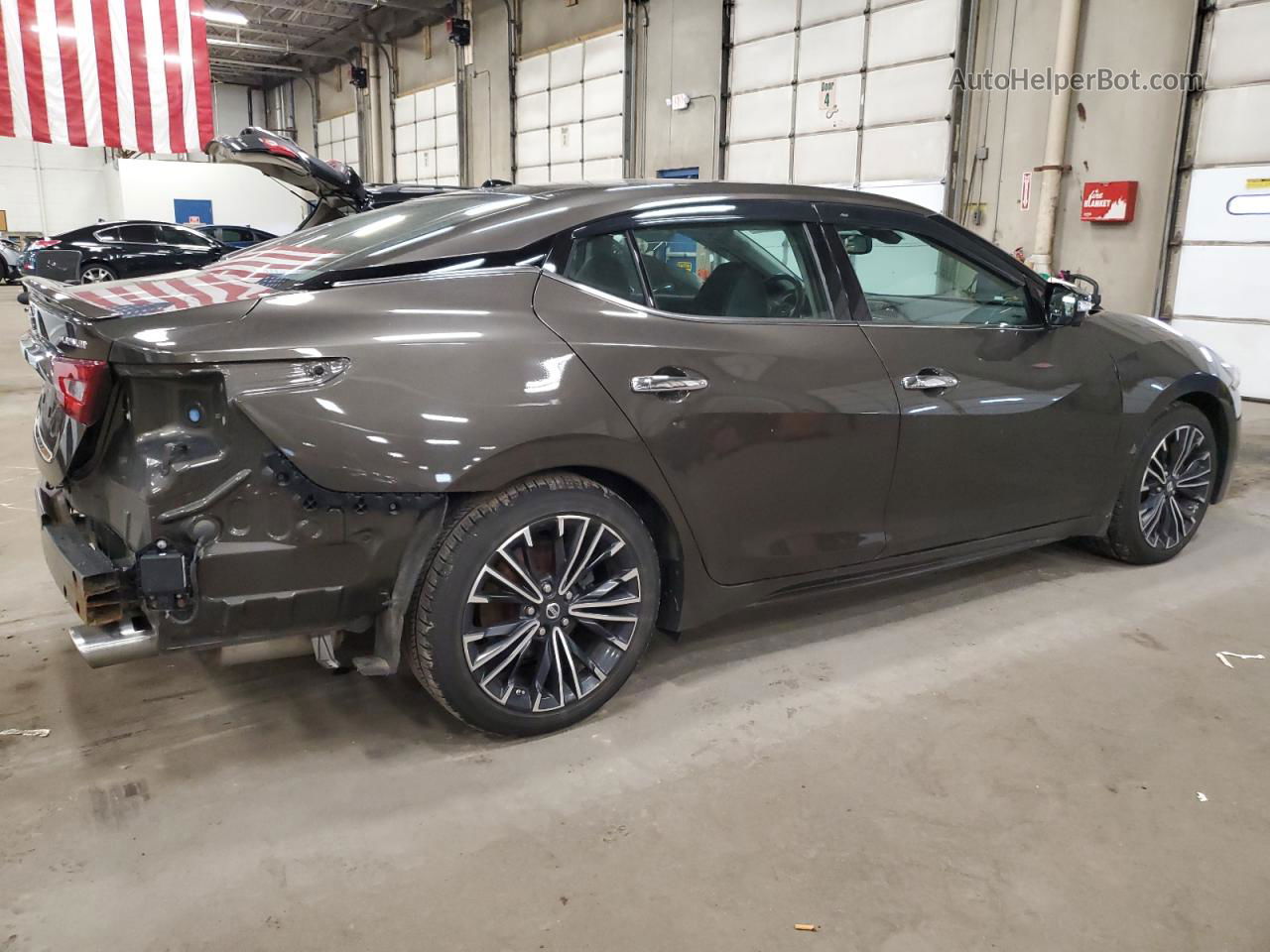 2016 Nissan Maxima 3.5s Brown vin: 1N4AA6APXGC412621