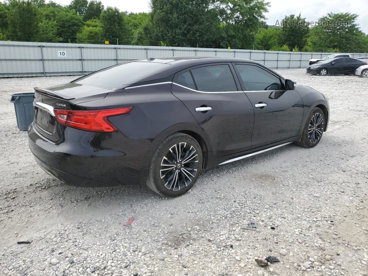 2016 Nissan Maxima 3.5s Black vin: 1N4AA6APXGC421741