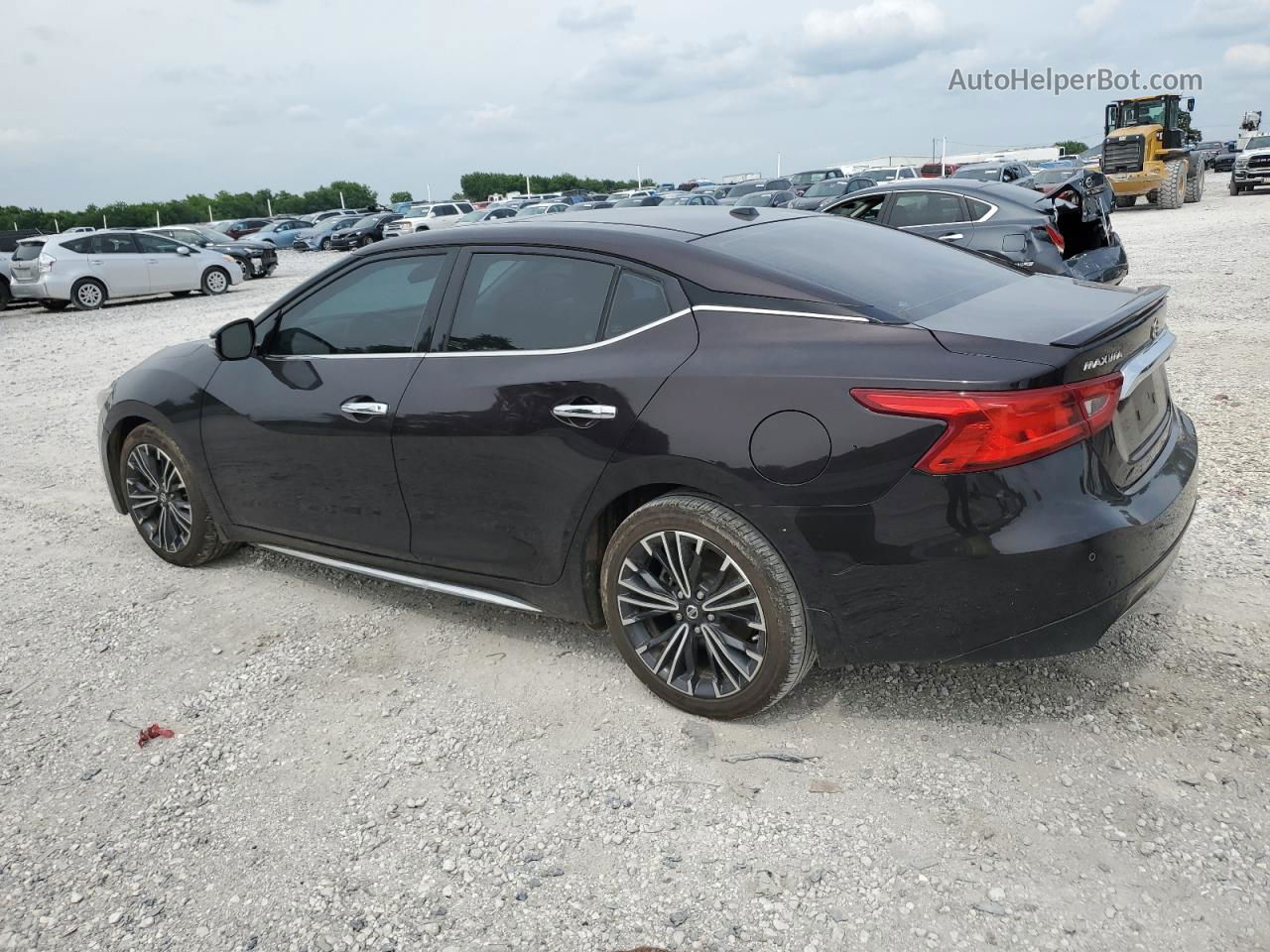 2016 Nissan Maxima 3.5s Черный vin: 1N4AA6APXGC421741