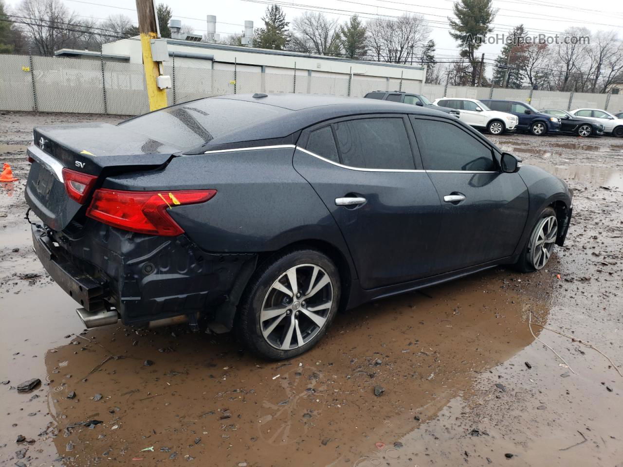 2016 Nissan Maxima 3.5s Gray vin: 1N4AA6APXGC429239