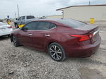 2016 Nissan Maxima 3.5s Maroon vin: 1N4AA6APXGC448048