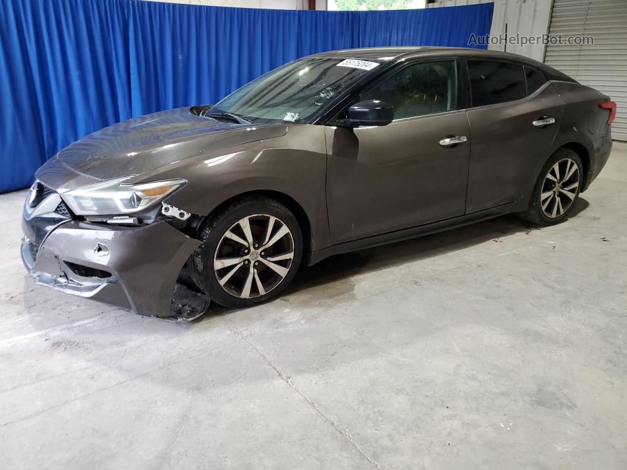 2016 Nissan Maxima 3.5s Коричневый vin: 1N4AA6APXGC448986