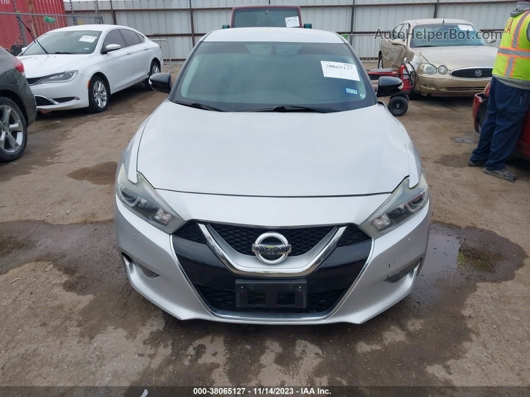 2016 Nissan Maxima 3.5 Sv Silver vin: 1N4AA6APXGC449801