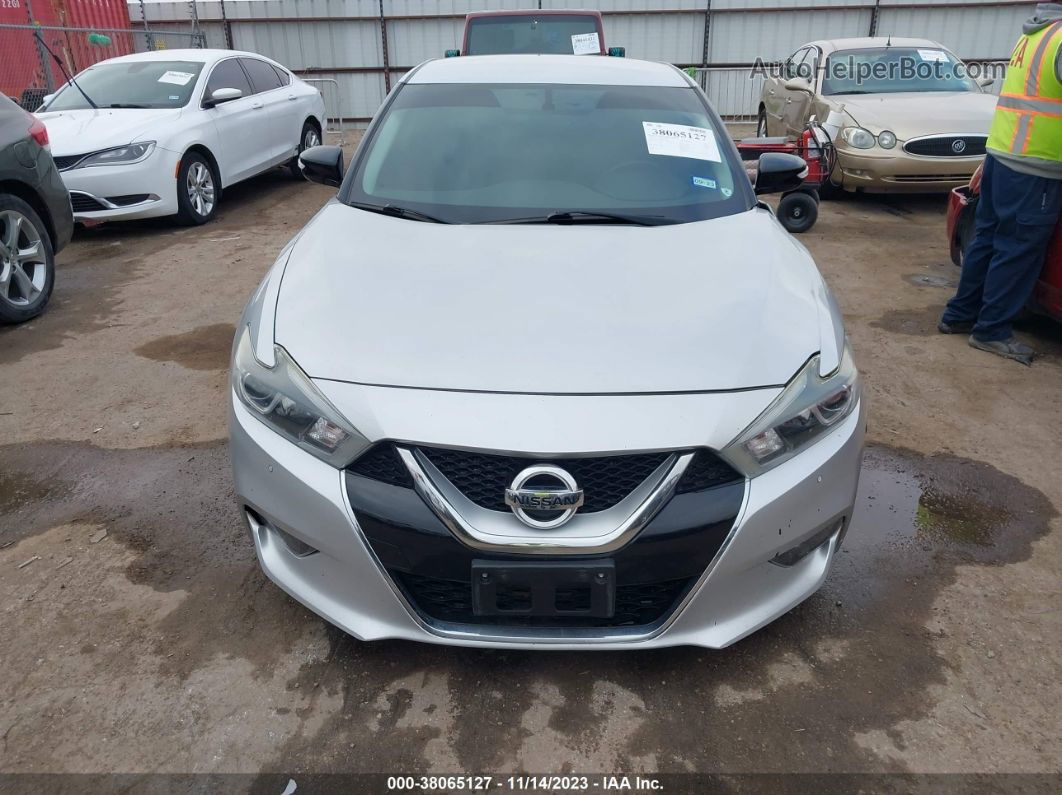 2016 Nissan Maxima 3.5 Sv Серебряный vin: 1N4AA6APXGC449801