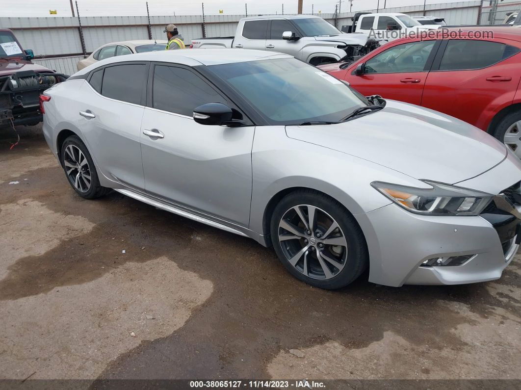 2016 Nissan Maxima 3.5 Sv Серебряный vin: 1N4AA6APXGC449801