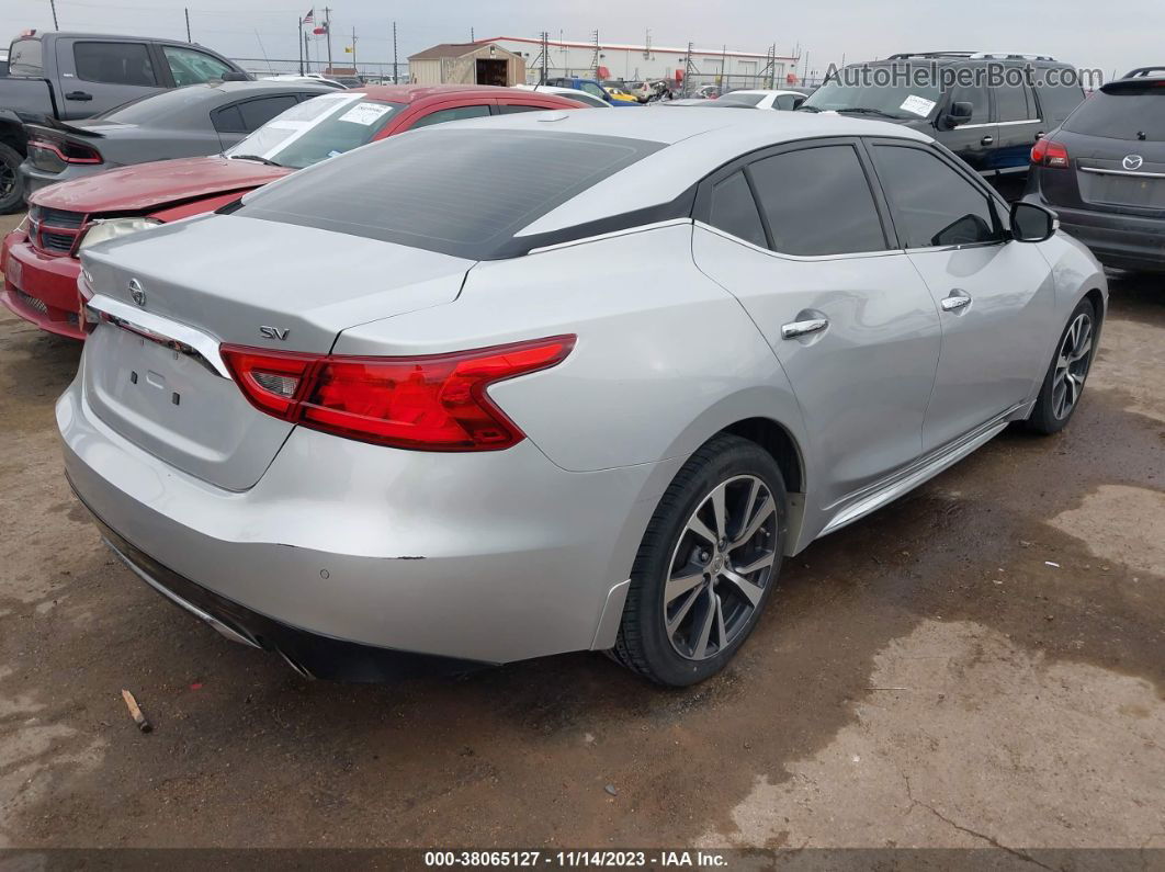 2016 Nissan Maxima 3.5 Sv Silver vin: 1N4AA6APXGC449801