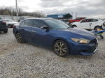 2017 Nissan Maxima 3.5s Blue vin: 1N4AA6APXHC384658