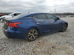 2017 Nissan Maxima 3.5s Синий vin: 1N4AA6APXHC384658