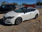 2017 Nissan Maxima 3.5s White vin: 1N4AA6APXHC407078