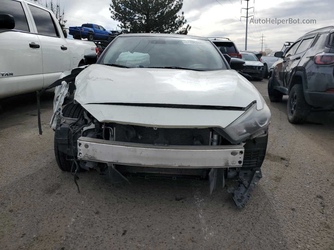 2017 Nissan Maxima 3.5s White vin: 1N4AA6APXHC422969