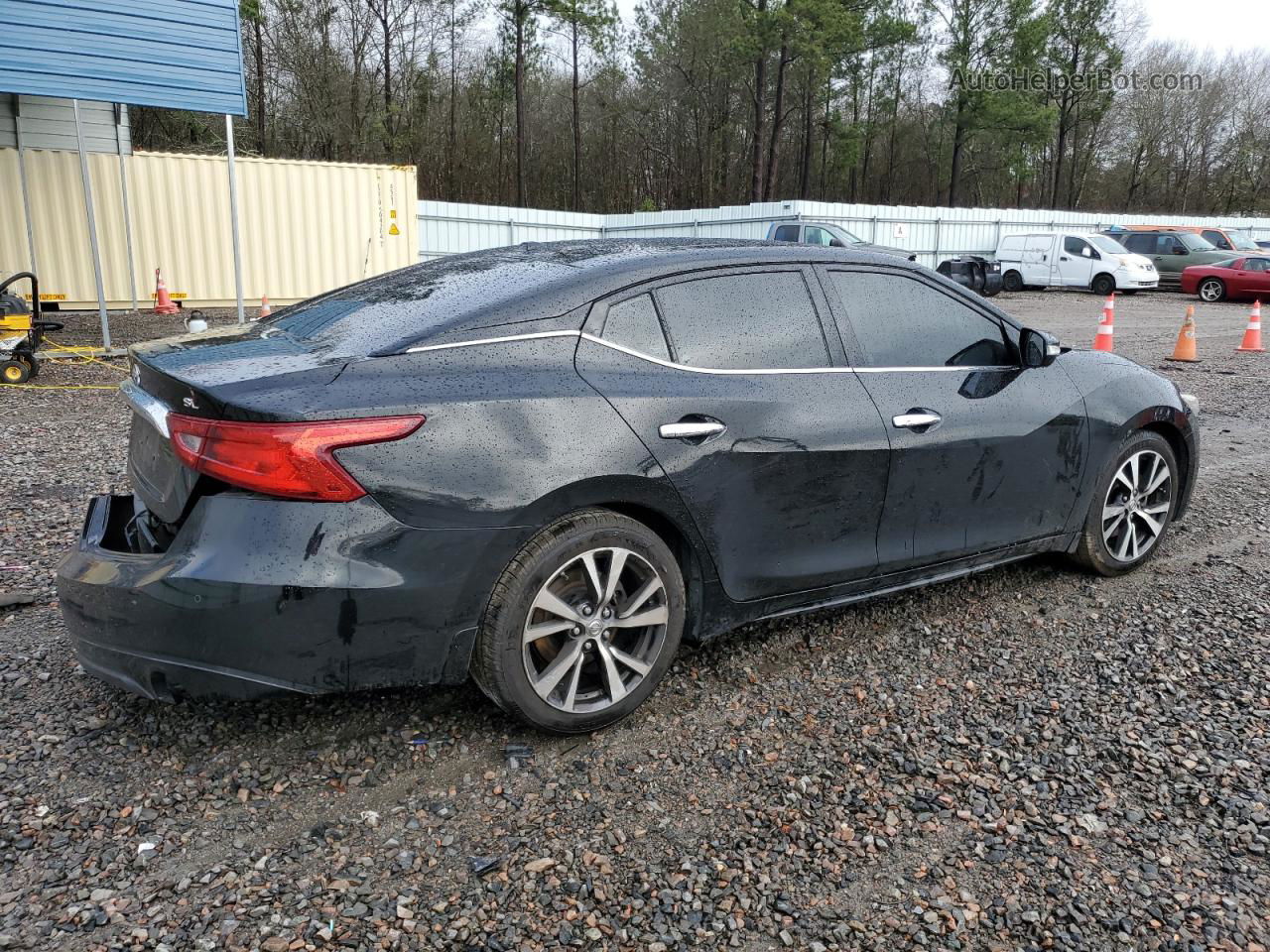 2017 Nissan Maxima 3.5s Black vin: 1N4AA6APXHC435852