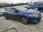 2017 Nissan Maxima 3.5s Синий vin: 1N4AA6APXHC445684