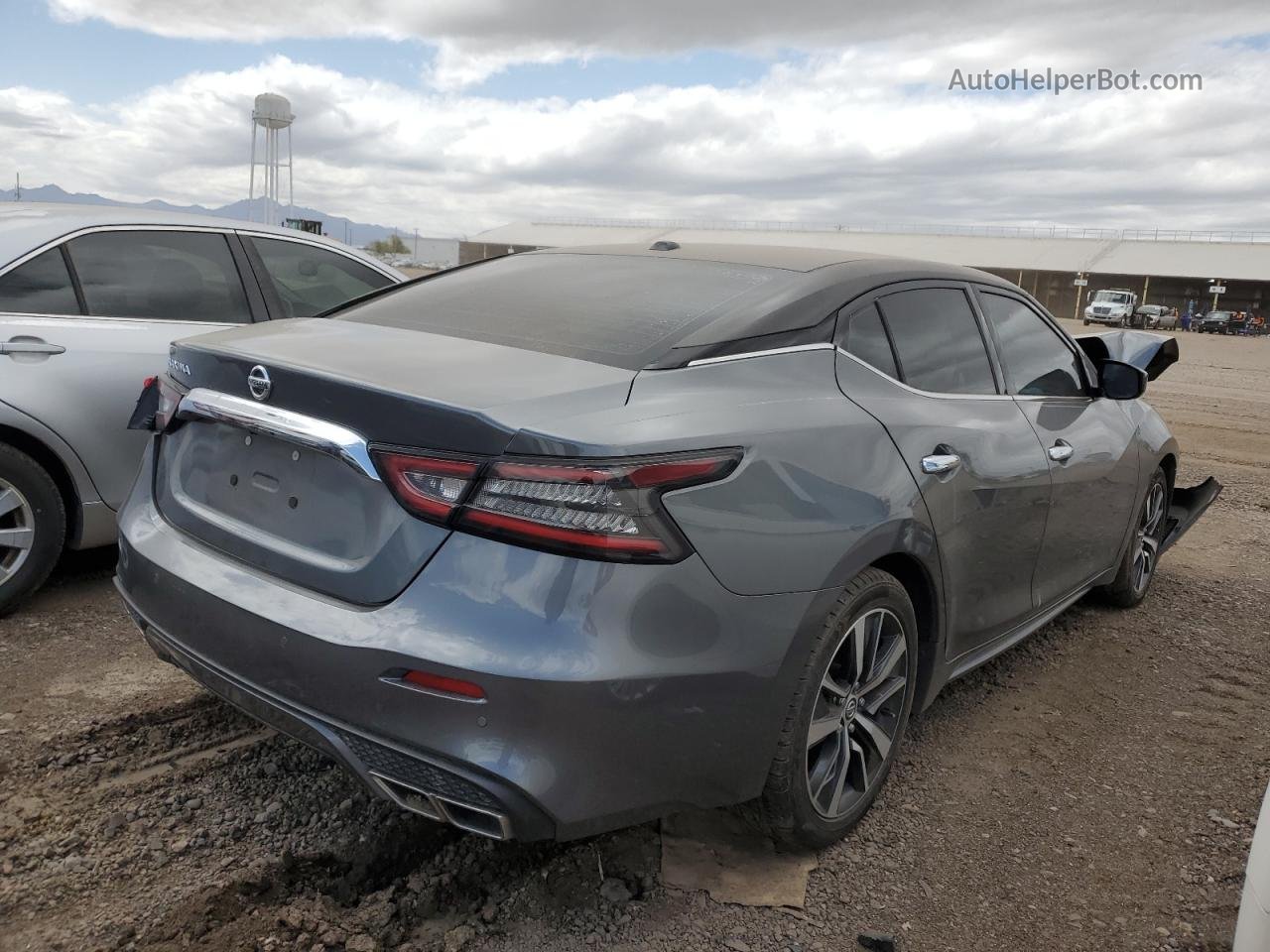 2020 Nissan Maxima S Gray vin: 1N4AA6BV6LC363067