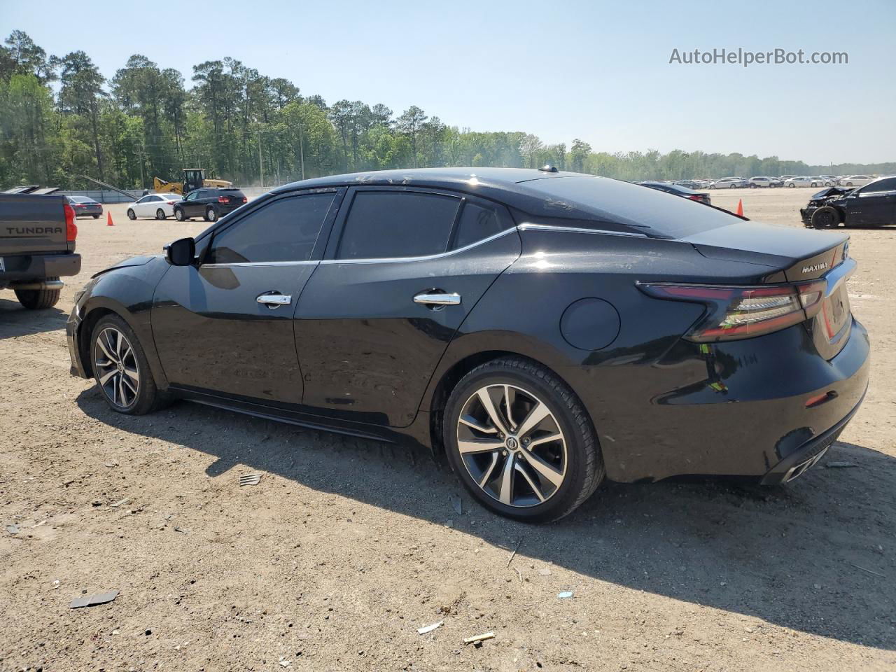 2020 Nissan Maxima Sv Black vin: 1N4AA6CV1LC361709