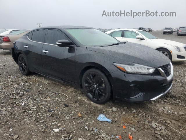 2020 Nissan Maxima Sv Черный vin: 1N4AA6CVXLC360042