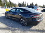 2020 Nissan Maxima Sl Black vin: 1N4AA6DV4LC364523