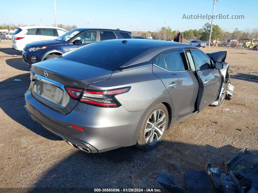 2020 Nissan Maxima Sl Xtronic Cvt Gray vin: 1N4AA6DV4LC374159