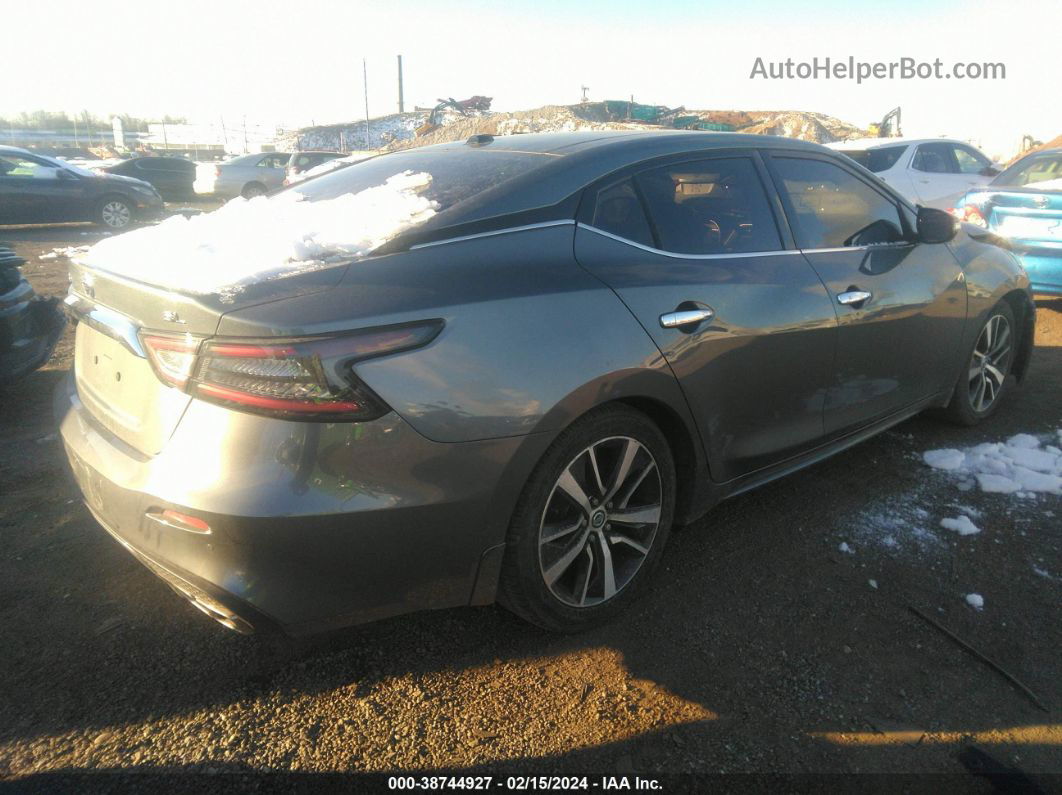 2020 Nissan Maxima Sl Xtronic Cvt Gray vin: 1N4AA6DV6LC379217