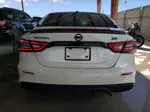 2020 Nissan Maxima Sr White vin: 1N4AA6EV4LC376301