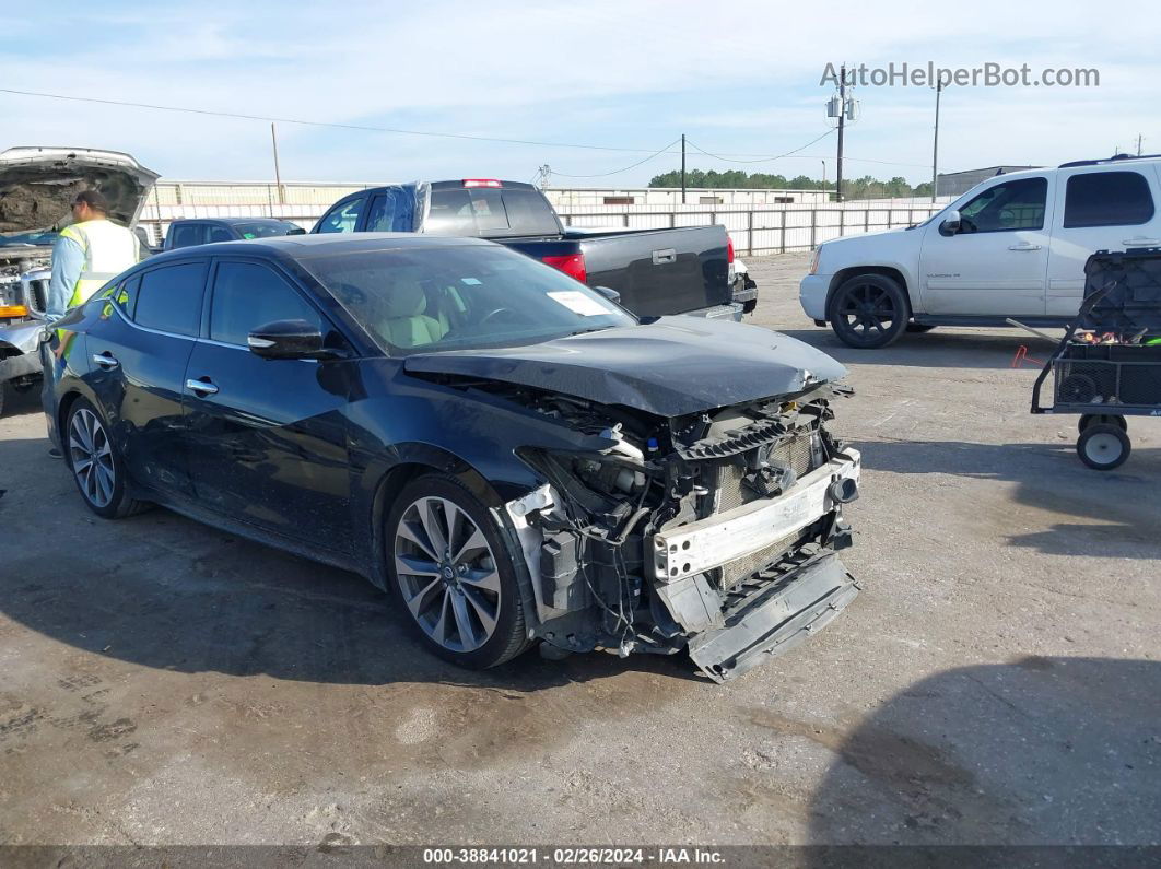 2020 Nissan Maxima Platinum Xtronic Cvt Black vin: 1N4AA6FV2LC383276