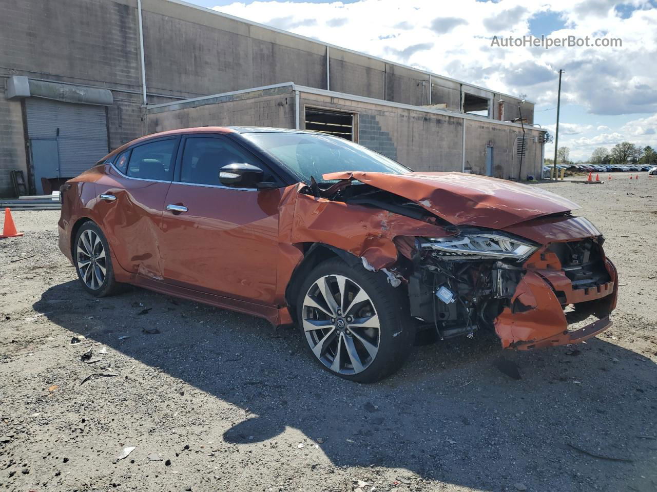 2020 Nissan Maxima Platinum Orange vin: 1N4AA6FVXLC384711