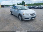 2014 Nissan Sentra Fe+ S/fe+ Sv/s/sl/sr/sv Silver vin: 1N4AB7AP0EN852478