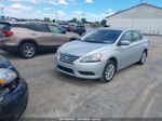 2014 Nissan Sentra Fe+ S/fe+ Sv/s/sl/sr/sv Silver vin: 1N4AB7AP0EN852478