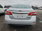 2014 Nissan Sentra S Silver vin: 1N4AB7AP2EN851753