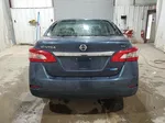 2014 Nissan Sentra S Blue vin: 1N4AB7AP6EN851092